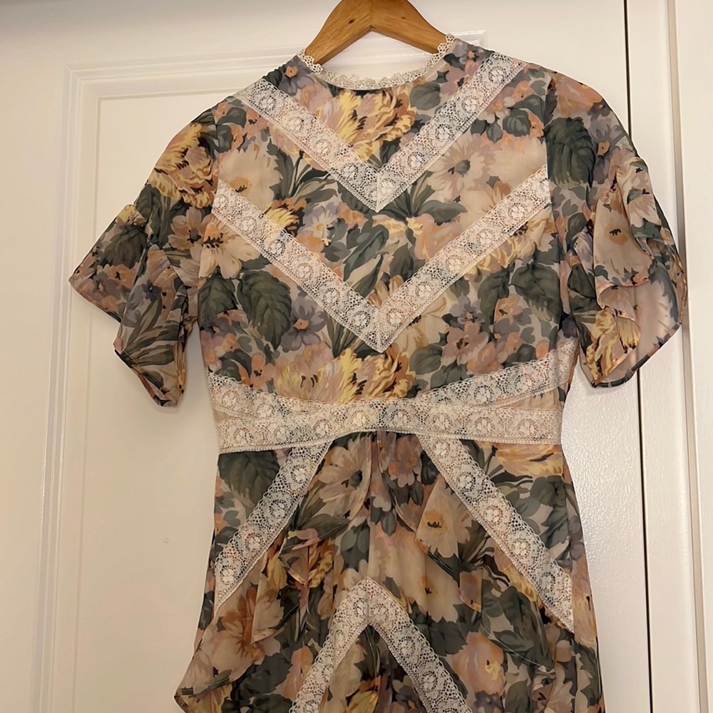 Floral midi dress